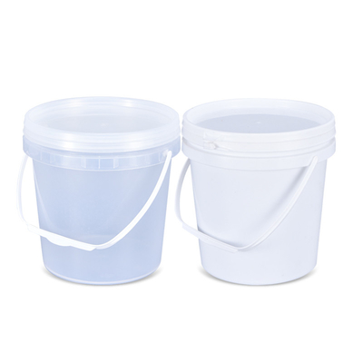 3L Recycled Clear Painting PP Plastic Bucket and Acceptable Customer's Logo Acceptance