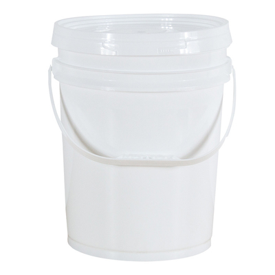 Food Grade 5 Gallon Round Plastic Pail with Handle and Lid