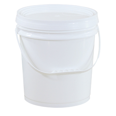 Round 5 Gallon BPA Free Gland Sealed Plastic Buckets Perfect for Various Applications