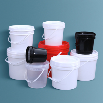 100% Material Food Grade Plastic Bucket With Lid And Handle For Biscuit Oil Storage