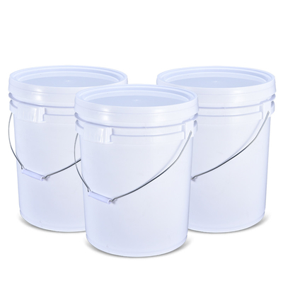 Food Grade 8 Gallon Plastic Bucket Pail Drum With Lids with Heat Transfer Printing