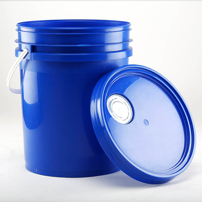 20 Liter Plastic Bucket With Flex Spout Lid And Customized Logo For Oil Storage Needs