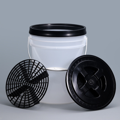 5gallon PP Car Detailing Wash Buckets Kit Dust Collector Filter Grid