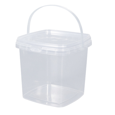 Custom Printed Candy Popcorn Cookie Plastic Bucket with Lid