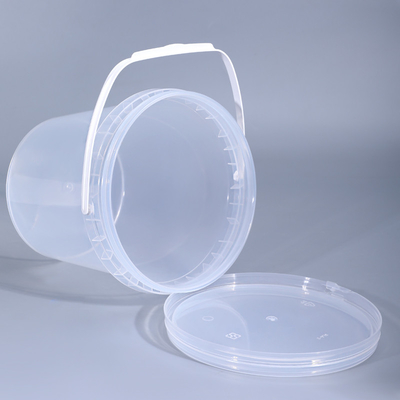 Eco-friendly Plastic Bucket With Handle for 1 Gallon Washing Powder Detergent Storage