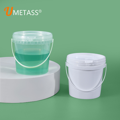 Sample Supplied Round 500ml Plastic Bucket for Iml Color Customized Ice Cream Container