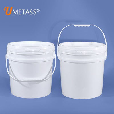 Food Grade Storage 15L 4 Gallon Plastic Bucket with Square Shape and Flat Spout Lid