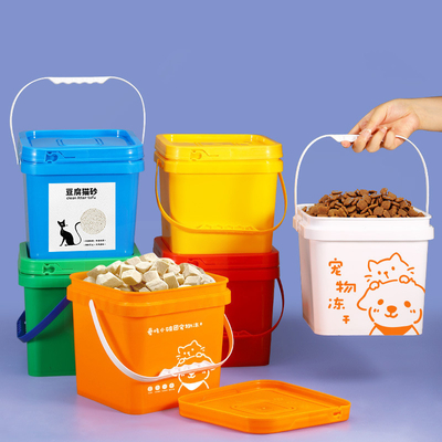 5L-25L Capacity Pet Food Storage Container for Moisture-Proof Dry Fresh Cat and Dog Food