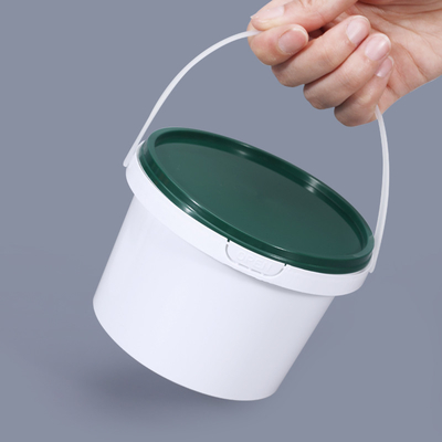 Fast Food Fruit Takeout Container Round Plastic Lunch Boxes with Silk Screen Printing