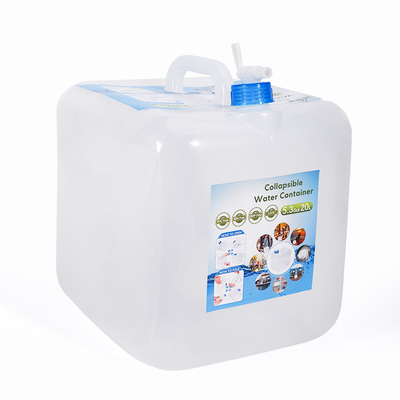 Hand Length Handle 5L 10L 15L 20L LDPE Foldable Collapsible Jerry Can for Water Storage Container