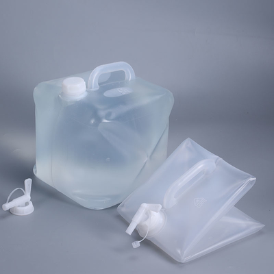 Alcohol Sanitizer Storage UMETASS Empty LDPE Collapsible Bucket Bag For Garden Kitchen