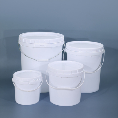Screw Lid 8 Gallon Plastic Bucket Food Safe For Ice Cream Beverage OEM