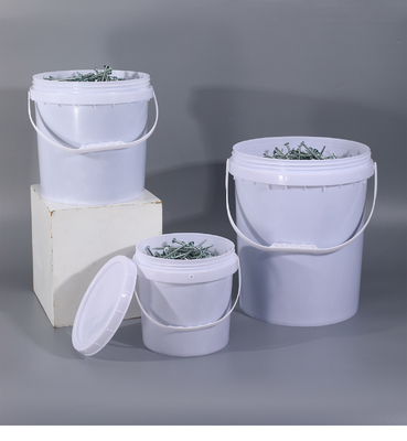 Screw Lid Plastic Offering Buckets Plastic Pail 5 Gallon With Handles ODM