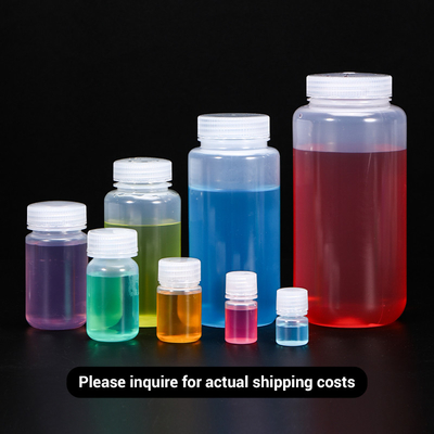 Wide Neck 250 Ml Reagent Bottle Plastic PP Polypropylene Sample Bottles