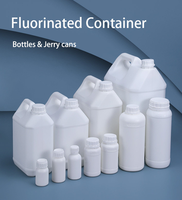 100ML Fluorinated Plastic HDPE Bottle
