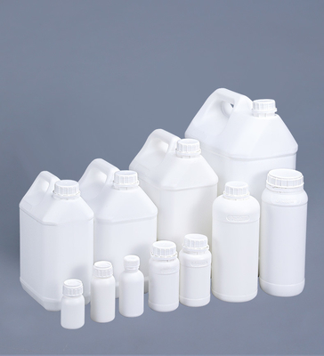 500ML Fluorinated Plastic HDPE Bottle Permeation Resistant