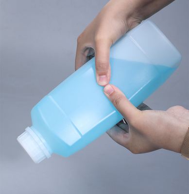 1000ML Square Plastic Bottle  For Liquid Reagent And Sample Storage