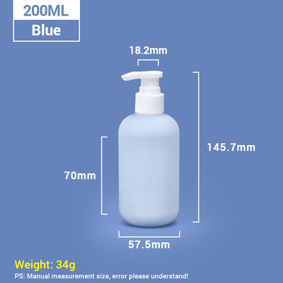 200ml Travel Toiletries Bottles for Shampoo and Body Wash