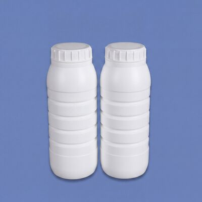 High Barrier Coex Bottle HDPE Plastic Container with Aluminum Foil Liner Screw Cap for Chemical Liquids