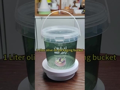 IML Customized Food Grade Buckets for Chocolate Spread Peanut Butter Food Sauces Made PP