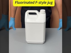 1 Gallon Fluorinated Square Jerry Can Hdpe Bottles  Screen Printing